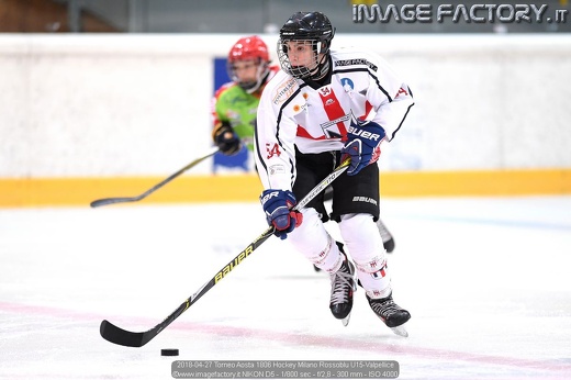 2018-04-27 Torneo Aosta 1806 Hockey Milano Rossoblu U15-Valpellice